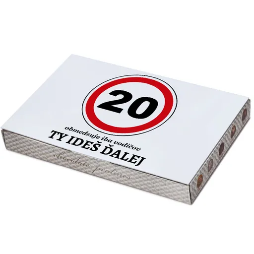 Bonboniera Ty ideš ďalej (vek: 20)