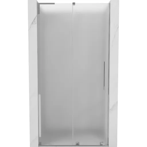 MEXEN/S - Velar L posuvné sprchové dvere 100, dekor, chróm 871-100-003-31-01