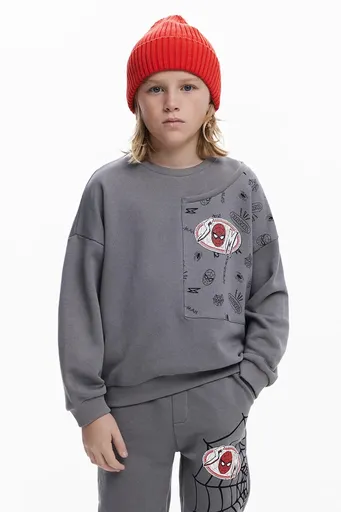 Detská bavlnená mikina Desigual