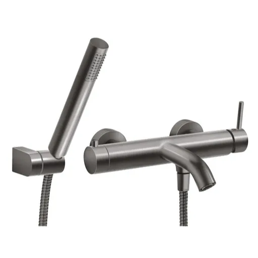 Vaňová batéria Novaservis Ferro Ciriculus s vaňovým setom gun metal BCK11GM