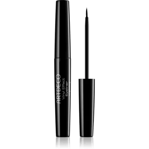 Artdeco Vinyl Effect Eyeliner dlhotrvajúce tekuté očné linky odtieň 10 Black 4.5 ml