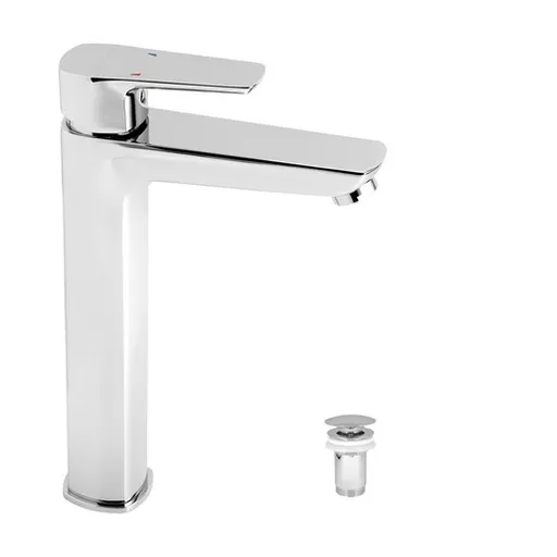 Novaservis Metalia 58 vysoká umývadlová batéria s výpusťou chróm 58503,0 58503.0