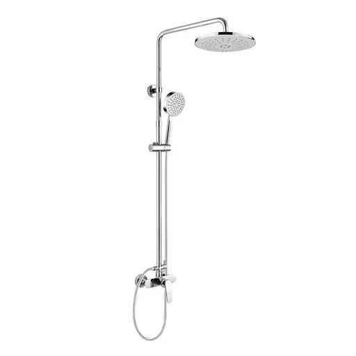 Mereo Eve sprchová batéria s hlavovou guľatou sprchou, šedá CBE60104SAE