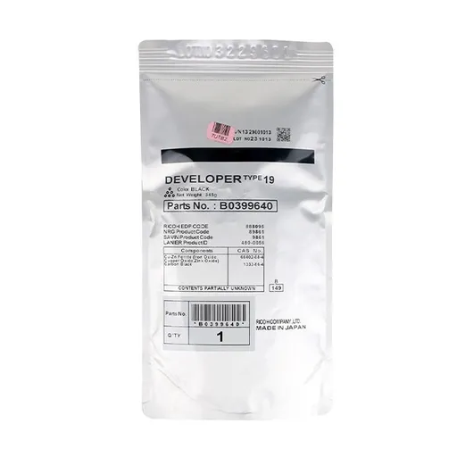 Ricoh 888095 čierny (black) originálny developer