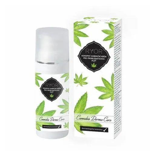 RYOR Konopný Korekčný krém na problematickú pleť 50 ml
