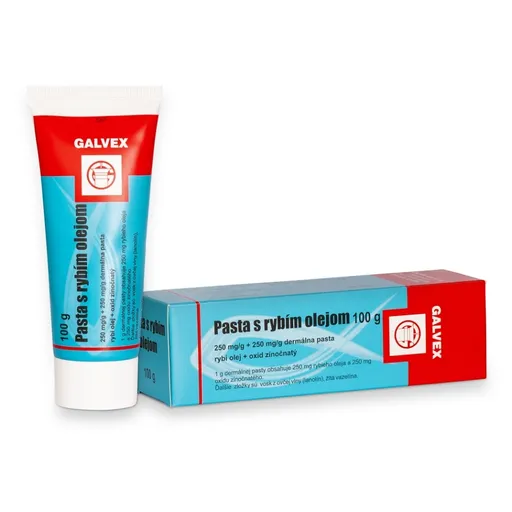 GALVEX Pasta s rybím olejom 100 g