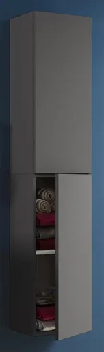 VCM Koupelnová vysoká skříňka VCB 11, antracitová