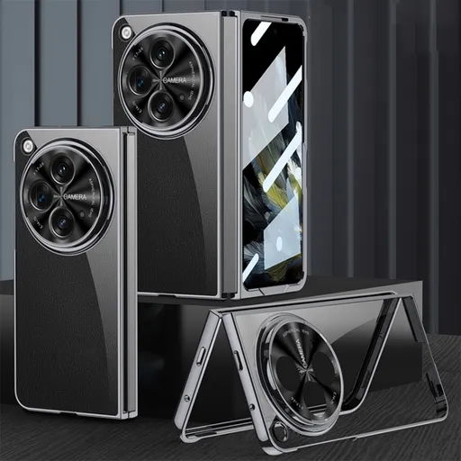 GKK PHANTOM Ochranný kryt so sklom OnePlus Open čierny