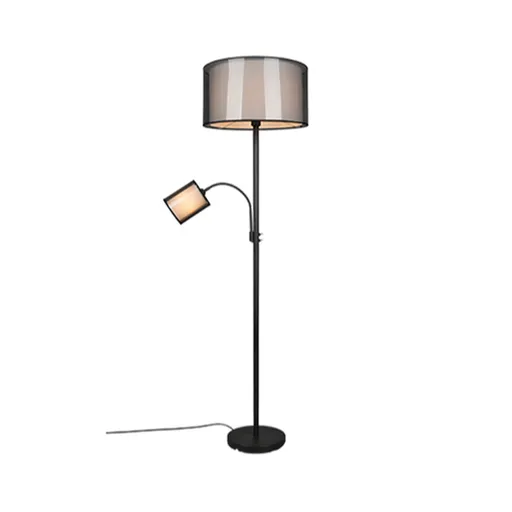 Trio Burton stojaca lampa čierna 411400232 TR411400232