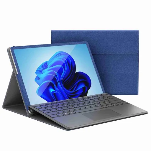 CLEVER Zaklápacie puzdro pre Microsoft Surface Pro 12 modré