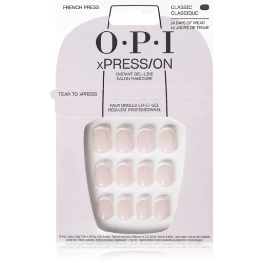 OPI xPRESS/ON umelé nechty French Press 30 ks