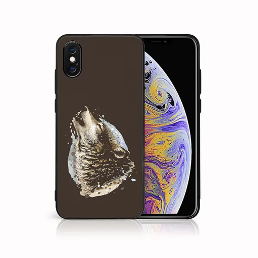 MY ART Ochranný kryt pre Apple iPhone X / XS HOWL (244)