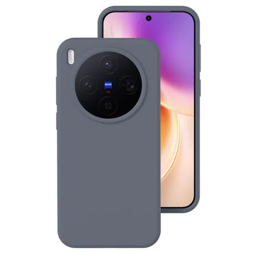 PROTEMIO LIQUID SILICONE Kryt pre Vivo X300 šedý