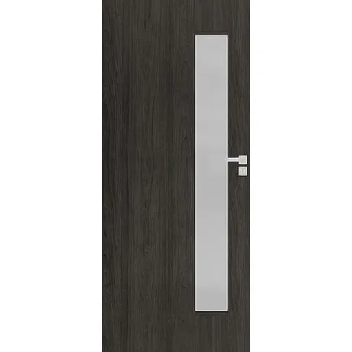 Interiérové dvere Naturel Deca ľavé 60 cm brest antracit DECA10JA60L