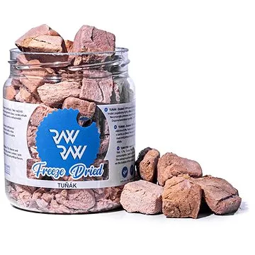 Raw Raw pochúťka mrazom sušené mäso z Tuniaka 70 g (8595593307718)