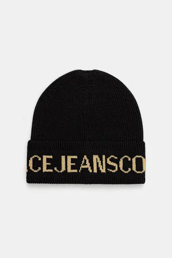 Vlnená čiapka Versace Jeans Couture