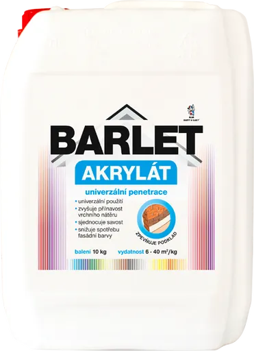 BARLET - Akrylátový penetračný náter 5 kg