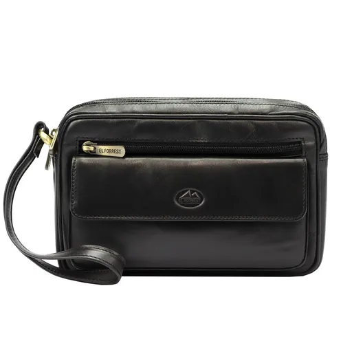 Príručná kožená taška EL FORREST
