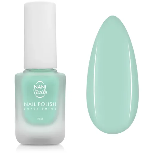 NaniNails NANI Super Shine dlhotrvajúci lak na nechty odtieň Mint Fantasy 10 ml