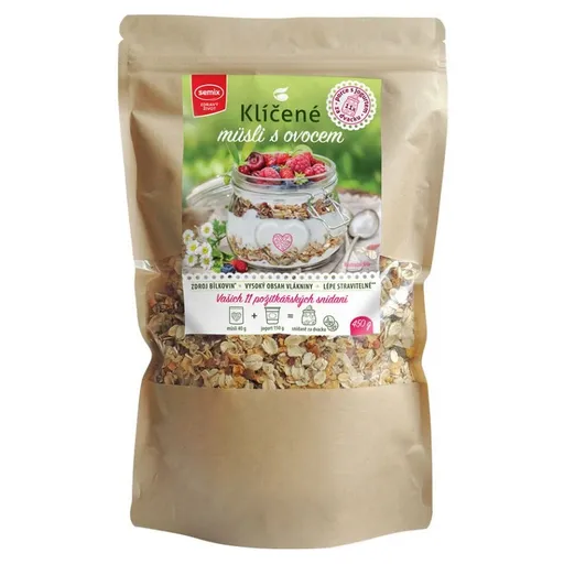 SEMIX Naklíčené müsli s ovocím 450 g
