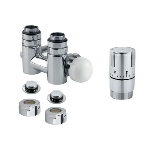 Termostatická sada ISAN rohová stredová ľavá chróm O39CWAL140