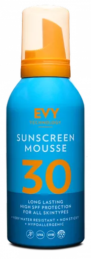 EVY Sunscreen Mousse SPF 30 opaľovacia pena 150ml