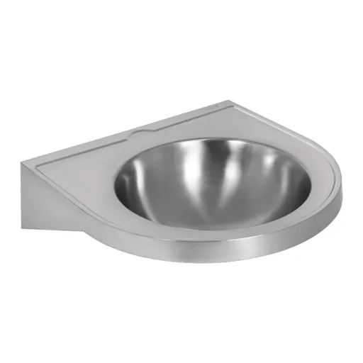 Umývadlo Sanela 59,5x44,5 cm nerez bez otvoru pre batériu SLUN47