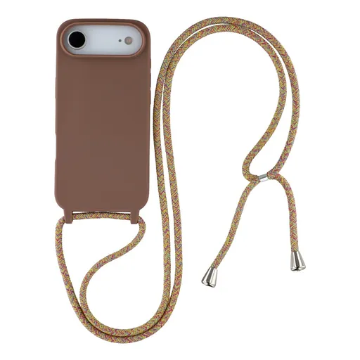 ROPE Kryt so šnúrkou Apple iPhone Air hnedý