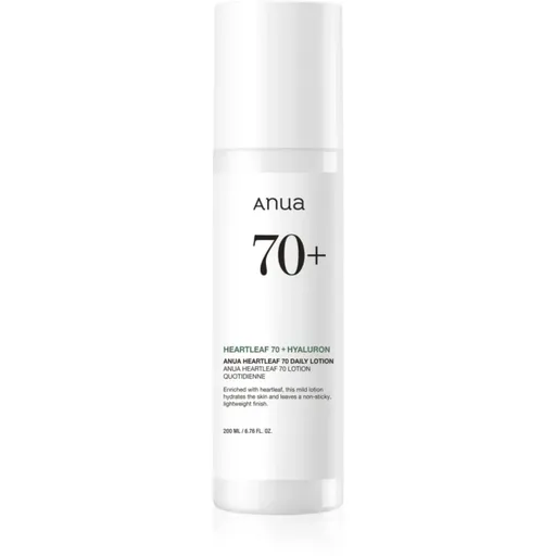 Anua Heartleaf 70% Daily Lotion intenzívna hydratačná emulzia 200 ml