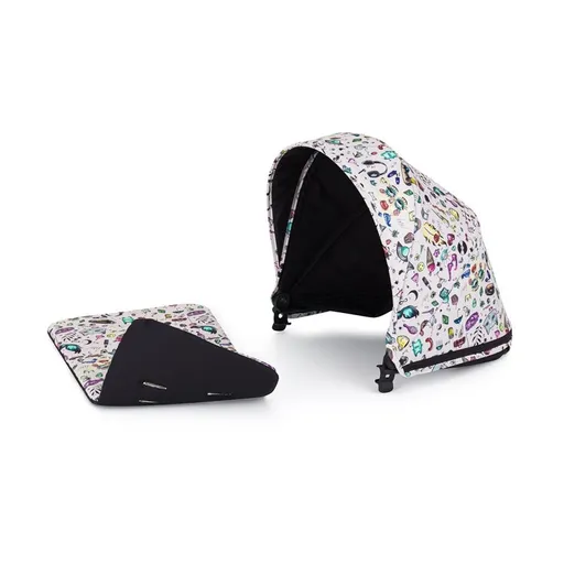 PETITE&MARS Strieška ku kočíku Royal3 Limited 100 Tattoo