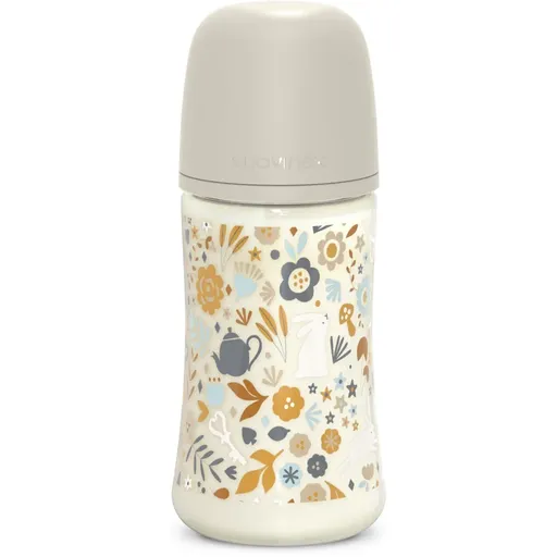 Suavinex Wonderland SX Pro Physiological Anti-Colic dojčenská fľaša M Medium Flow 3 m+ Liberty Cream 270 ml