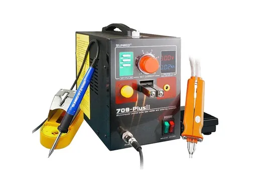 Bodová zváračka batérií SUNKKO 709PLUS s mikrospájkou