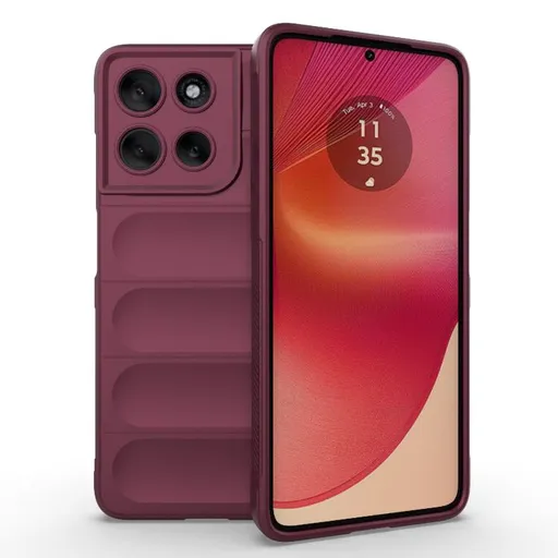 STEPS Ochranný kryt pre Motorola Moto G56 5G bordový