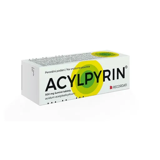 ACYLPYRIN 500 mg šumivé tablety 15 tabliet