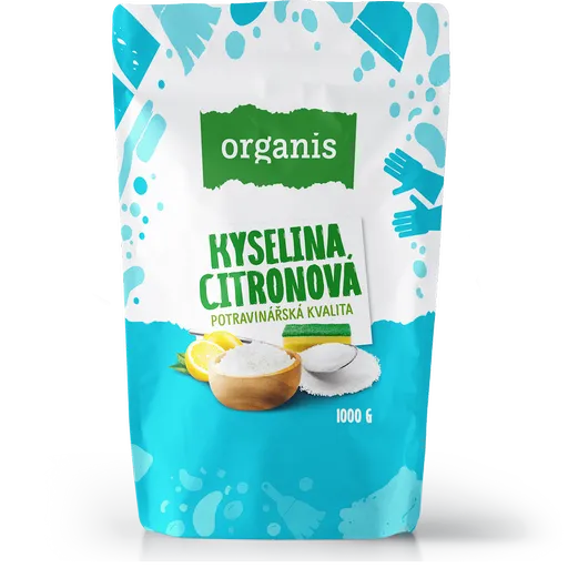 ORGANIS Kyselina citrónová 1000 g