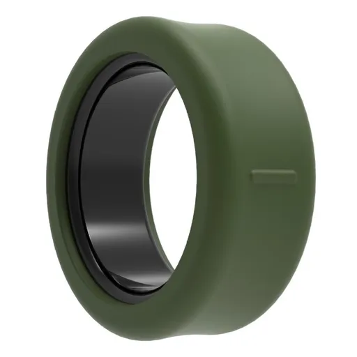 XDFIND SILICONE Obal na smart ring Samsung Galaxy Ring, veľkosť: 5-9 tmavozelený