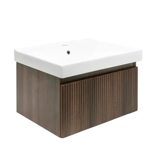 Kúpeľňová skrinka s umývadlom SAT Evolution 58x30x44,8 cm SATEVO60NAU1