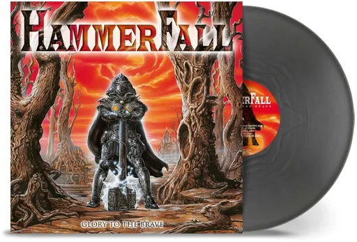 Hammerfall Glory To The Brave Coloured Silver Vinyl LP