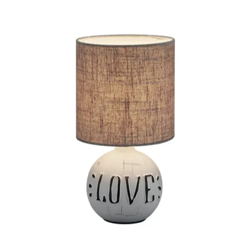 Reality Esna stolová lampa sivá r50661025 RER50661025