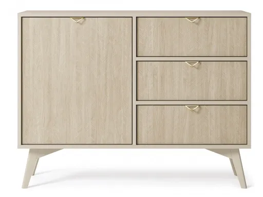 ArtPS Komoda TIMBER KSZD106 | béžová