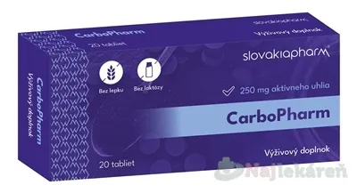 Slovakiapharm Carbopharm 20 kapsúl
