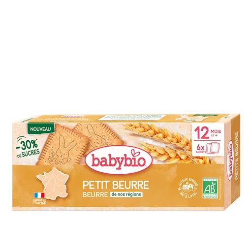 BABYBIO Maslové sušienky 120 g