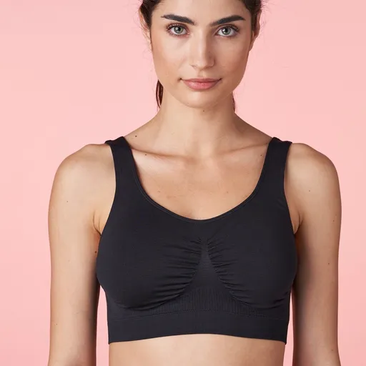 Bolerková strečová podprsenka Just essential, bez kostíc