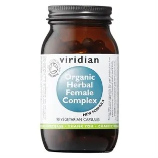 VIRIDIAN Nutrition organic herbal female complex 90 kapsúl