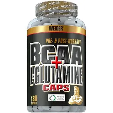 Weider BCAA + L-Glutamine 180 kapslí (4044782316412)