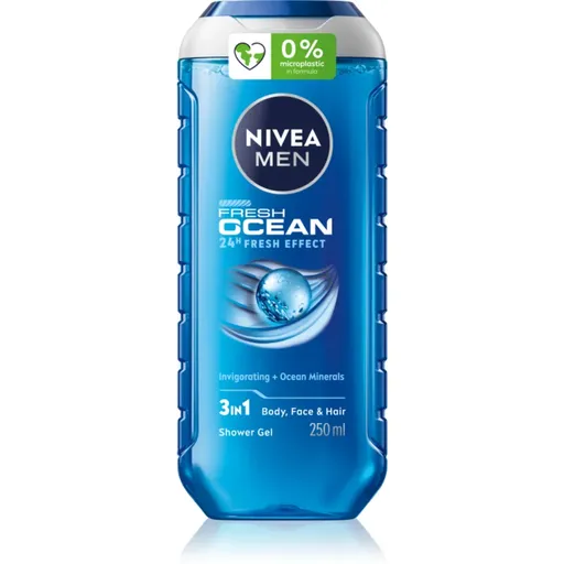NIVEA MEN Fresh Ocean energizujúci sprchový gél pre mužov 250 ml