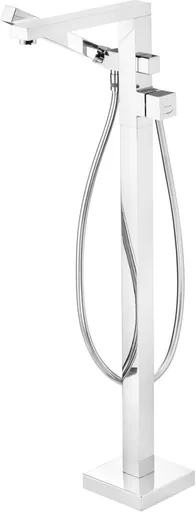 DEANTE - Vaňová batéria Blur chróm, voľne stojaca, so sprchovou sadou BQL_017M