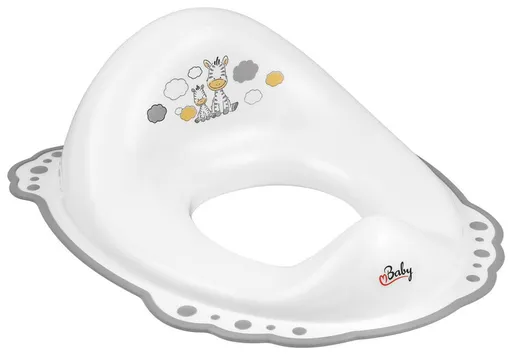 MALTEX Redukcia na WC protišmyková Zebra - White/Grey