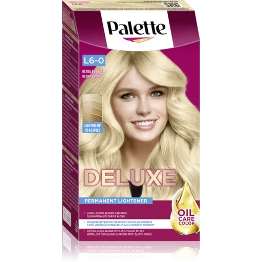 Schwarzkopf Palette Deluxe odfarbovač na zosvetlenie vlasov odtieň L6-0 Ultra Blonde 1 ks