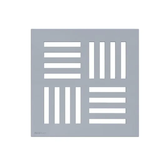 Mriežka 143 × 143 mm sivá